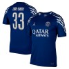 Maillot de Foot Paris Saint-Germain Zaire Emery 33 Quatrième 2024-25 Maillot de Foot Paris Saint-Germain Zaire Emery 33 Quatrième 2024-25